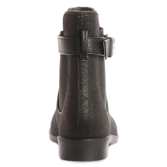 Glasgow Bootie Waterproof Rain Boot Black - Picture 4 of 7